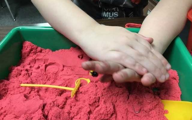 Kinetic Sand Rocks for Speech and Language!